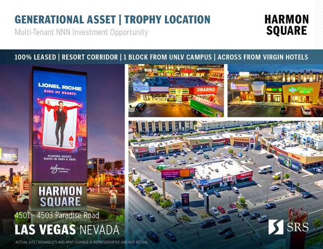 More details for Generational Asset | Harmon Square – Retail for Sale, Las Vegas, NV